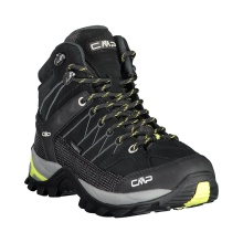 CMP Hiking Shoes Rigel Mid WP (Trekking, waterproof) black/lime green Women