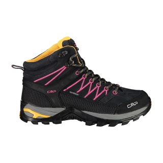 CMP Hiking Shoes Rigel Mid WP (Trekking, waterproof) anthracite grey/pink Women