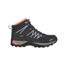 CMP Hiking Shoes Rigel Mid WP (Trekking, waterproof) blue/peach Women