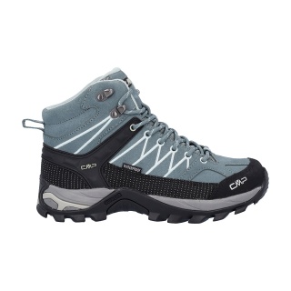 CMP Hiking Shoes Rigel Mid WP (Trekking, waterproof) light blue/grey Women