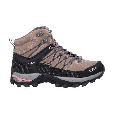 CMP Hiking Shoes Rigel Mid WP (Trekking, waterproof) brown-gray Women