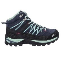 CMP Hiking Shoes Rigel Mid WP (Trekking, waterproof) dark blue/light blue Women