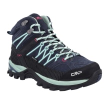 CMP Hiking Shoes Rigel Mid WP (Trekking, waterproof) dark blue/light blue Women