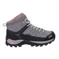 CMP Hiking Shoes Rigel Mid WP (Trekking, waterproof) dark grey/pink Women