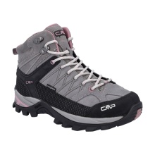 CMP Hiking Shoes Rigel Mid WP (Trekking, waterproof) dark grey/pink Women