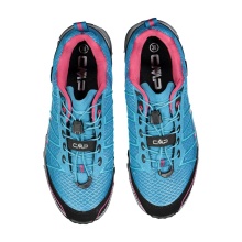 CMP Trail Running Shoes Altak WP (Waterproof) lake blue/sangria pink Women