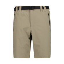 CMP hiking trousers with belt (4-way stretch, UV protection) sand brown men