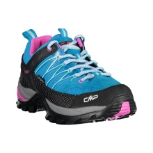 CMP Hiking Shoes Rigel Low WP (Trekking, waterproof) aqua blue/pink Women