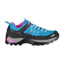 CMP Hiking Shoes Rigel Low WP (Trekking, waterproof) aqua blue/pink Women