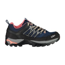 CMP Hiking Shoes Rigel Low WP (Trekking, waterproof) blue/coral Women