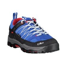 CMP Hiking Shoes Rigel Low WP (Trekking, waterproof) cobalt blue/stone grey Kids