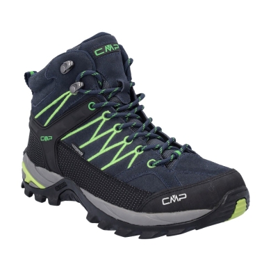 CMP Hiking Shoes Rigel Mid Trekking WP (Trekking, waterproof) dark blue/green Men