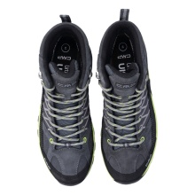 CMP Hiking Shoes Rigel Mid Trekking WP (Trekking, waterproof) anthracite gray/lime green Men