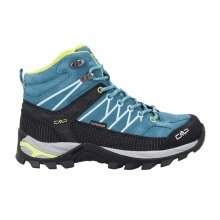 CMP Rigel Mid WP Hiking Shoes (Trekking, waterproof) teal blue/acid women