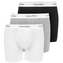 Calvin Klein Underwear Boxer Shorts Brief Modern Cotton (Cotton) Multicoloured Black/White/Grey Men - 3 Pieces