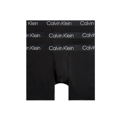 Calvin Klein Underwear Boxer Shorts Brief Modern Structure (Cotton) Black Men's - 3 Pieces