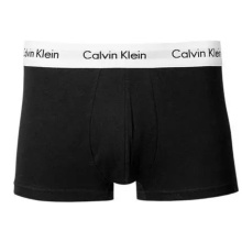 Calvin Klein Underwear Low Rise Trunks (Cotton) Multicoloured Black/White/Grey Men's - 3 Pack