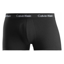 Calvin Klein Underwear Low Rise Trunks (Cotton) black/black Men's - 3 Pack