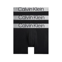 Calvin Klein Underwear Boxer Shorts Brief Steel Cotton (Cotton) black Men - 3 Pieces