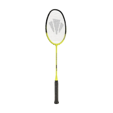 Carlton Badminton racket Powerblade Zero 100 (82g/head-heavy/medium) yellow - strung -