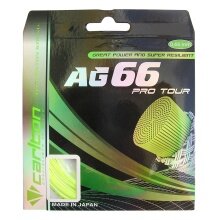 Stringing with Carlton AG 66 Pro Tour yellow