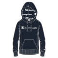 Champion Hoodie (Unlined Hoodie) American Classic Logo navy Women