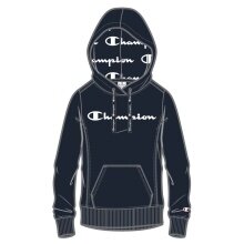 Champion Hoodie (Unlined Hoodie) American Classic Logo navy Women