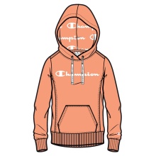 Champion Hoodie (Unlined Hoodie) American Classic Logo orange Women