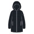 Champion Quilted Jacket (lightly padded, hood) black Women