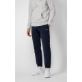 Champion Sweatpants (Joggers, casual fit) with small logo lettering navy blue Men