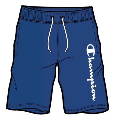 Champion leisure trousers (cotton) Bermuda short royal blue boys