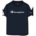 Champion Tshirt (Cotton) Big Logo Print Navy Blue Boys