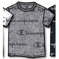 Champion Leisure T-shirt (Cotton) Graphic Print grey Boys