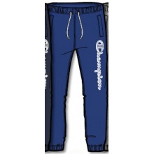 Champion Jogging Bottoms (Cotton) Graphic Big Logo Print long royal blue Boys