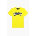 Champion Leisure T-shirt (Cotton) Champion Super Graphic Print yellow Boys