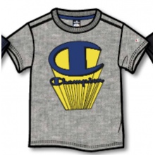 Champion Leisure T-shirt (Cotton) Champion Super Graphic Print grey Kids