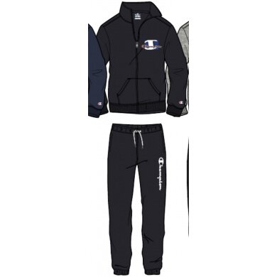 Champion Tracksuit Graphic (Cotton) black/black Boys