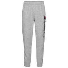 Champion Leisure Jogging Pants Big Logo Print (lined) grey marl Boys