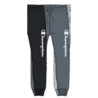 Champion Leisure Jogging Pants Big Logo Print (lined) dark grey Boys