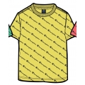 Champion Leisure T-shirt (Cotton) Champion Small Logo Print Yellow Kids