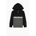 Champion Hoodie Half Zip American Tape black/grey Boys