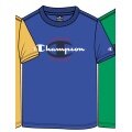 Champion Leisure T-shirt (Cotton) Crew Graphic Print 2023 Royal Blue Boys