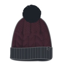 Champion Hat Legacy Knit Bobble black Kids 1pc