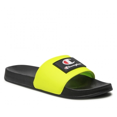 Champion Bath Shoes Slide Arubo black/yellow Men