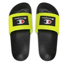 Champion Bath Shoes Slide Arubo black/yellow Men