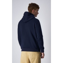 Champion Hoodie (Fleece-Hoodie) Big Logo Print Dark Blue Men