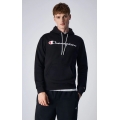 Champion Hoodie (Fleece-Hoodie) Big Logo Print Black Men