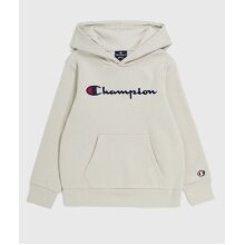 Champion Hoodie (Fleece-Hoodie) Big Logo Print Off-White Boys