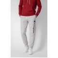 Champion Jogging Pants with Side Logo Print Light Grey Men