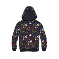 Champion Hoodie Legacy (Basketball Print Fleece) - dark blue Kids